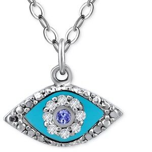 Giani Bernini NWT Cubic Zirconia Sterling Silver Evil Eye.